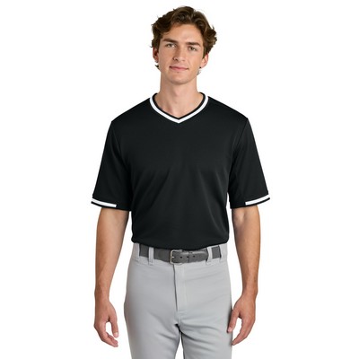 Sport-Tek® Tough Mesh V-Neck Baseball Jersey